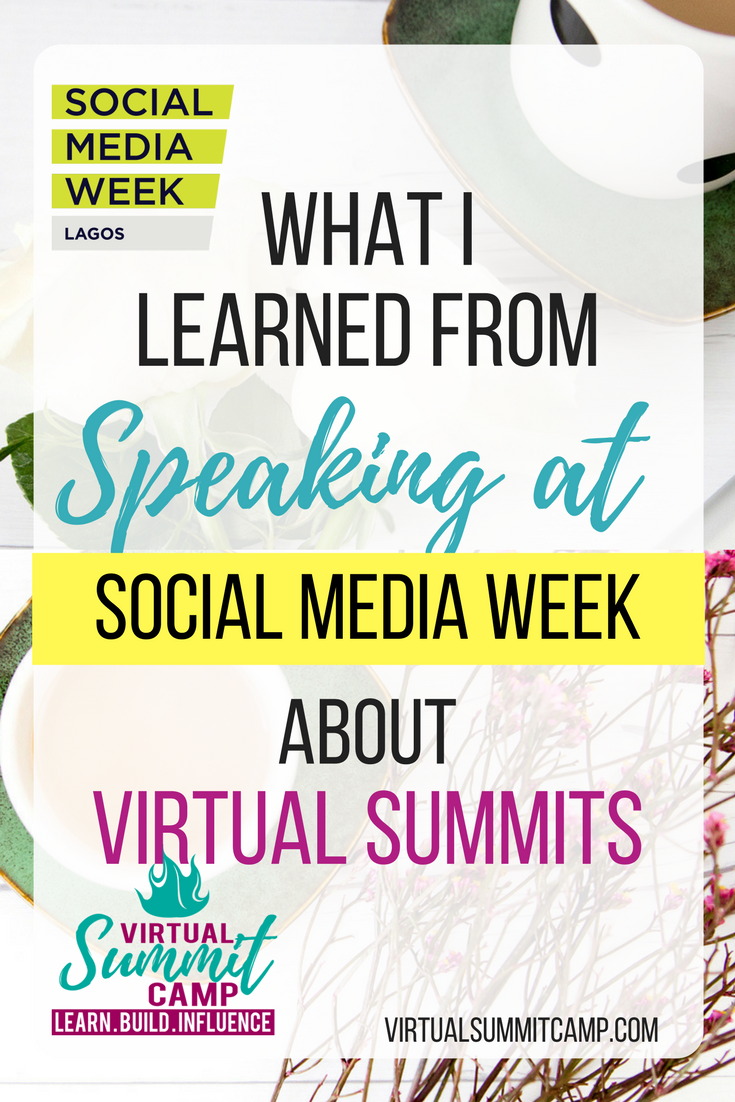 Virtual Summit: What I learned from Speaking at Social Media Week (part 2)