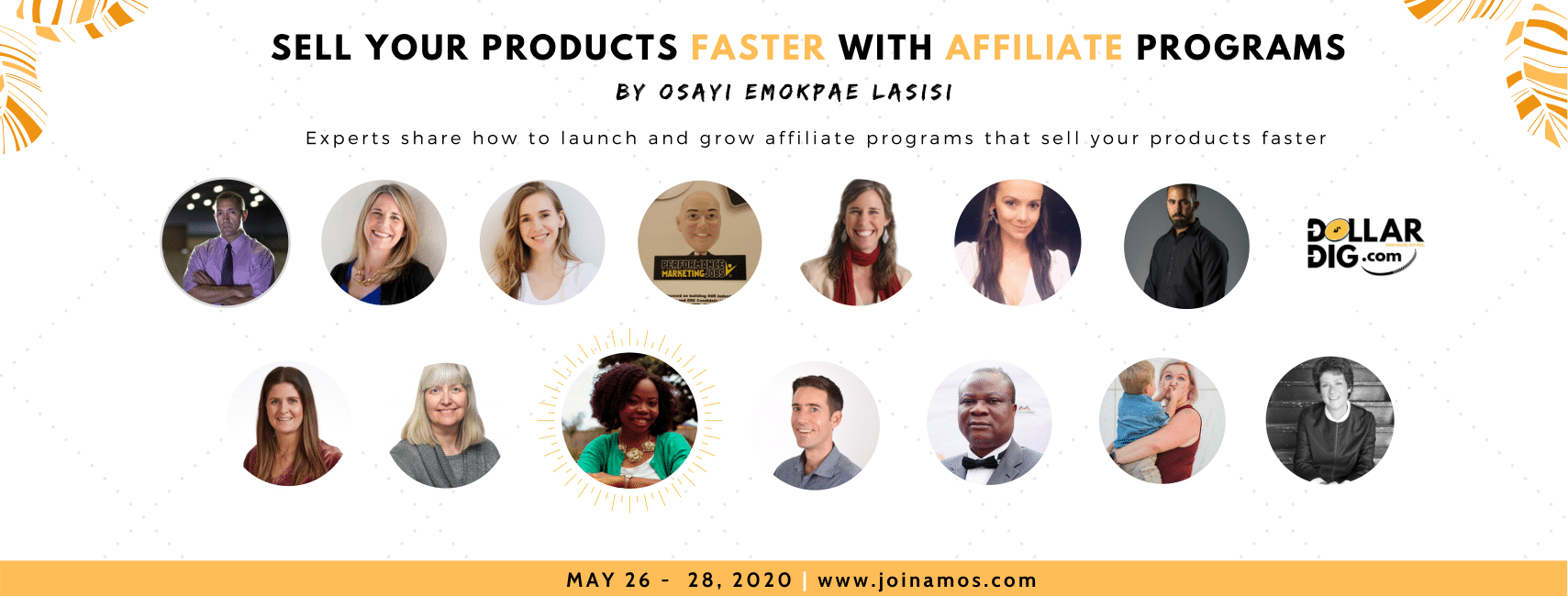 Affiliate Management Online Summit - Speaker header